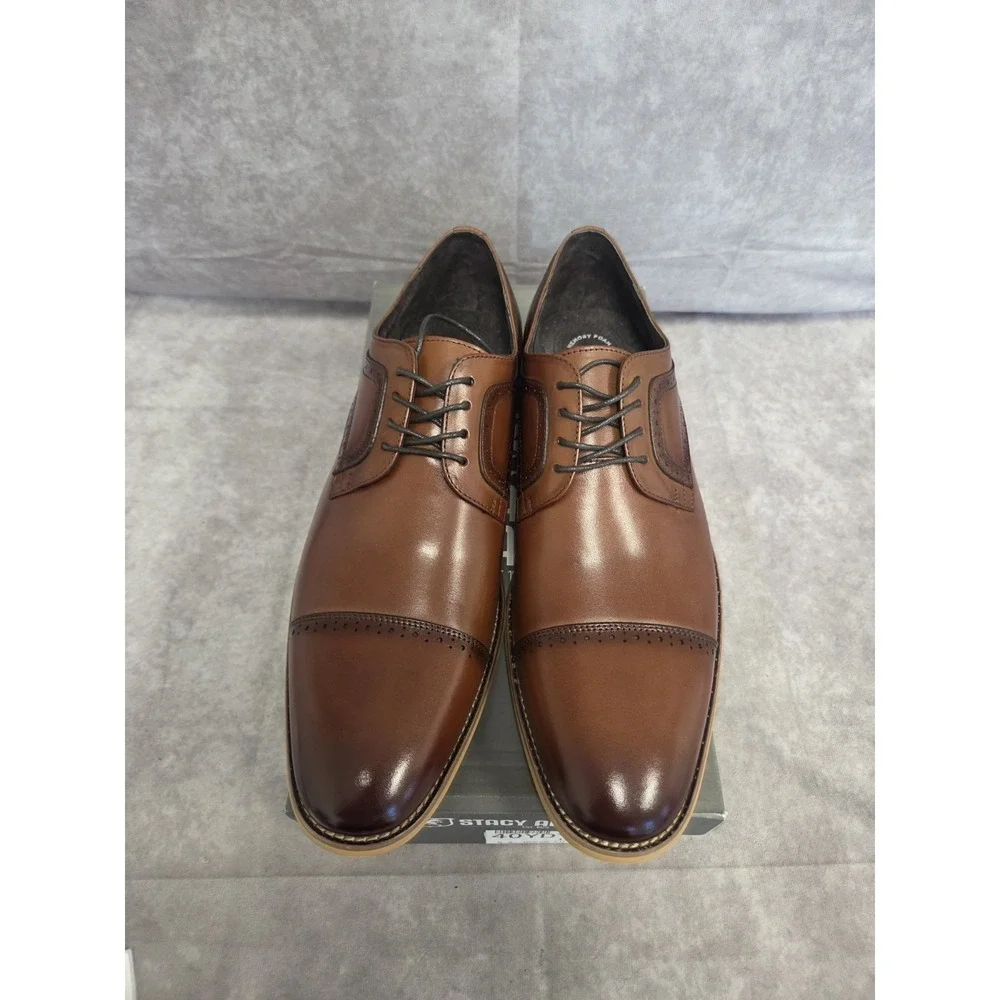 Stacy Adams Mens Dress Shoes SZ 13 D BRN Dickerson